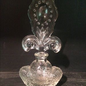 Art Deco Glass Perfume Bottle